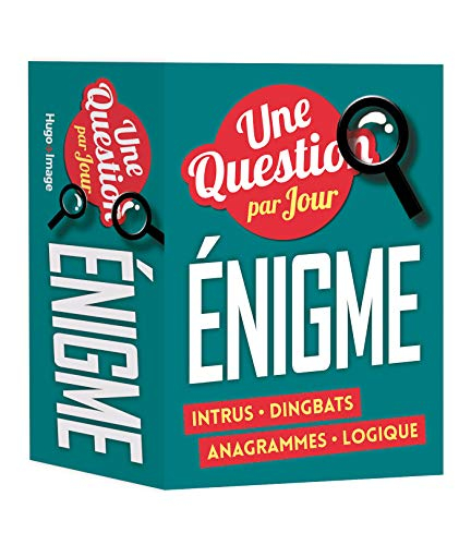 Enigme : une question par jour : intrus, dingbats, anagrammes, logique