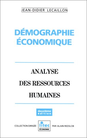 Démographie économique : analyse des ressources humaines