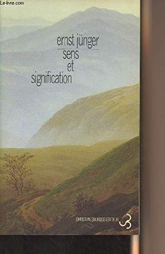 Sens et signification
