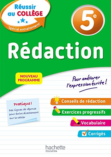 Rédaction 5e : nouveau programme