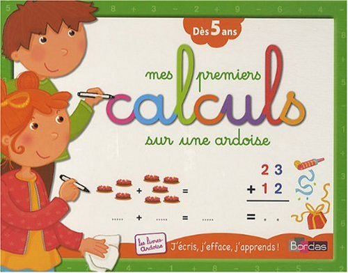 Mes premiers calculs sur une ardoise