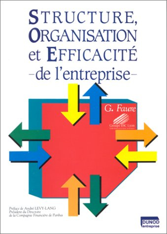 Structure, organisation et efficacité de l'entreprise