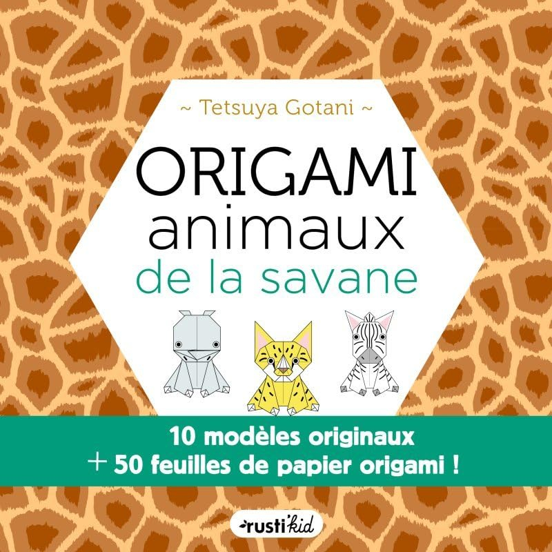 Origami animaux de la savane