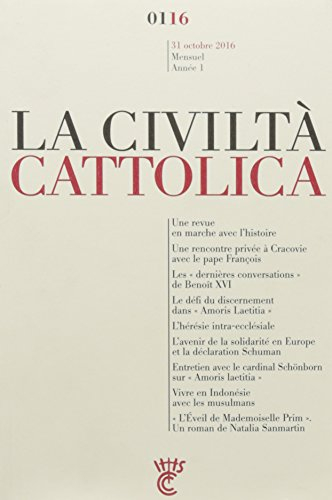 Civiltà cattolica (La), n° 1 (2016)
