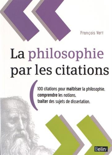 La philosophie par les citations