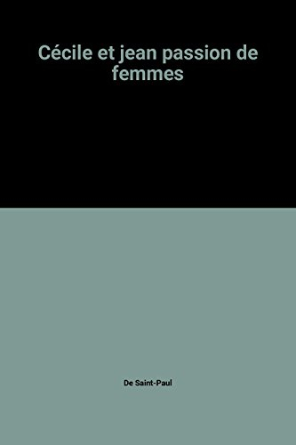cécile et jean passion de femmes