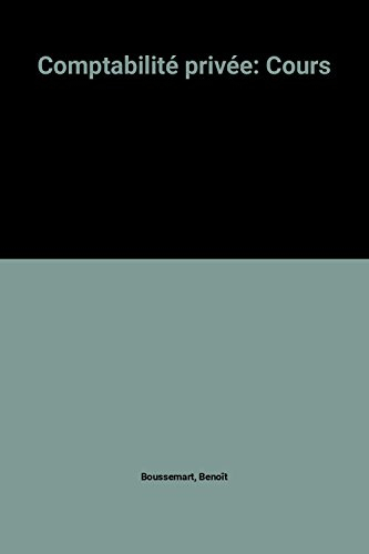 Comptabilité privée : cours