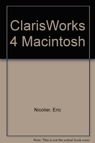 ClarisWorks 4 Macintosh, mode d'emploi