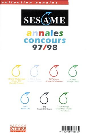Sésame : annales concours 1997