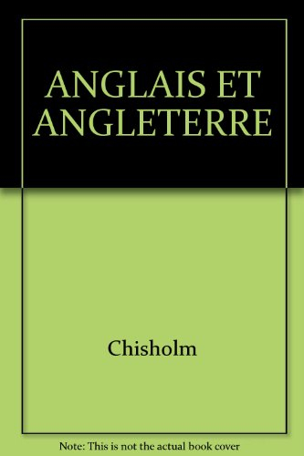Anglais et Angleterre