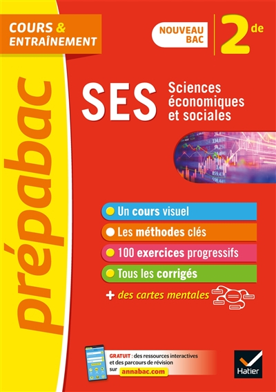 SES, sciences économiques et sociales 2de : nouveau bac