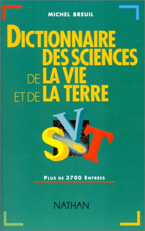 Dictionnaire des sciences de la vie et de la terre