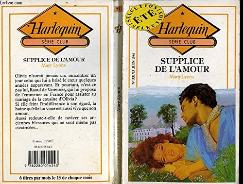 supplice de l'amour (harlequin)