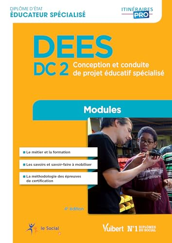 DEES : DC2, conception et conduite de projet éducatif spécialisé : modules