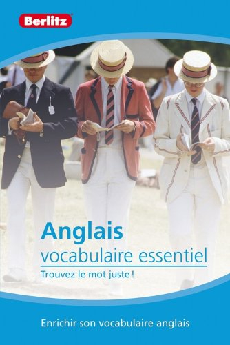 Anglais : vocabulaire essentiel
