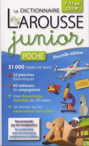 Dictionnaire Larousse junior poche, 7-11 ans, CE-CM