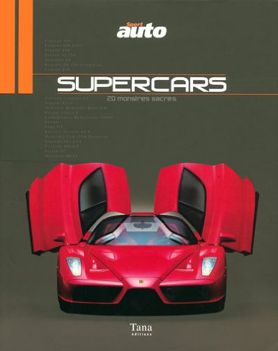 Supercars : 20 monstres sacrés