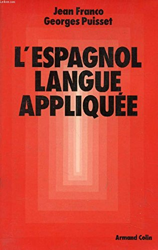 l'espagnol langue appliquée