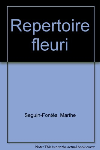 répertoire fleuri