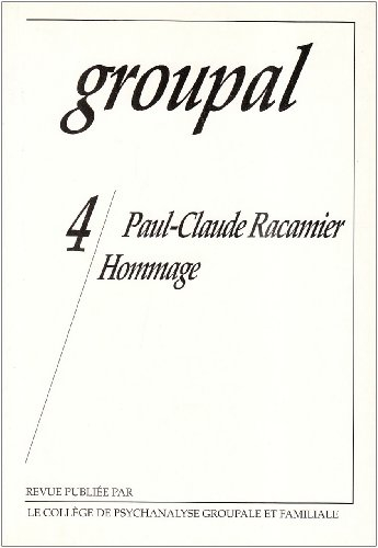 Groupal, n° 3. L'incestuel