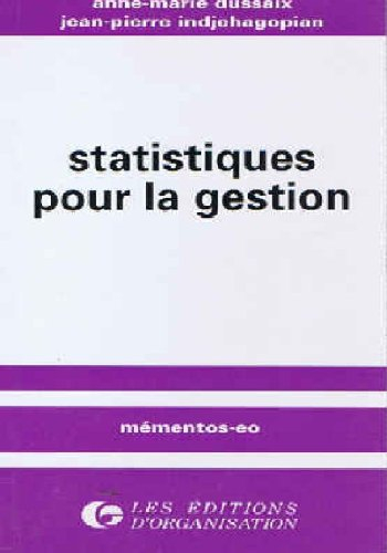 Statistiques pour la gestion