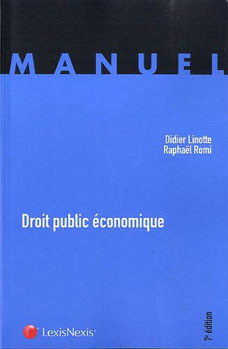 Droit public économique
