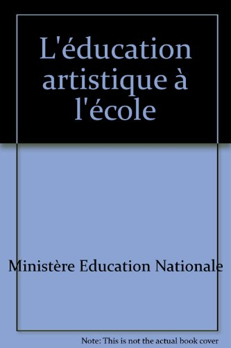 l'éducation artistique à l'école