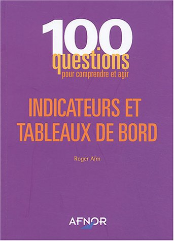 Indicateurs et tableaux de bord