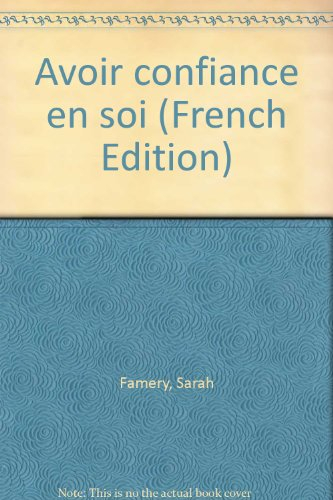 Avoir confiance en soi