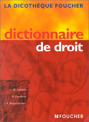 dictionnaire de droit