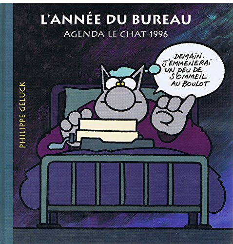 agenda le chat. l'année du bureau 1996