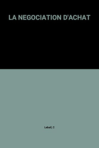 la negociation d'achat