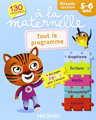 A la maternelle, grande section, 5-6 ans : tout le programme