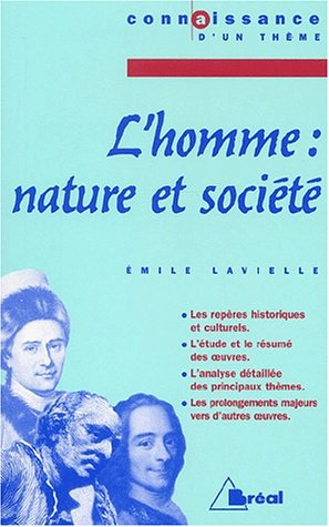 L'homme : nature et société
