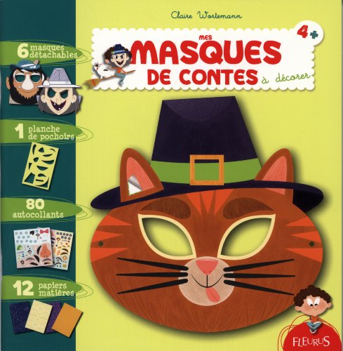 Mes masques de contes à décorer