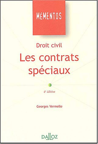 Droit civil : les contrats spéciaux