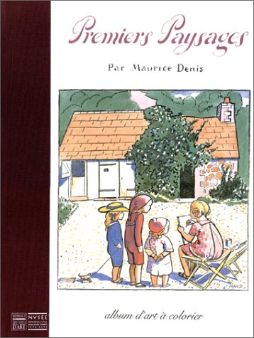 Premiers paysages : album d'art à colorier