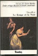 le rouge et le noir