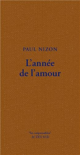 L'année de l'amour