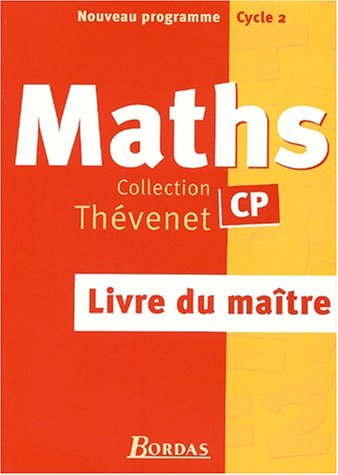 Maths, CP : livre du maître