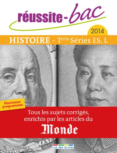 Histoire terminale séries ES, L : 2014