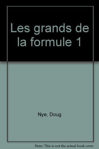 Les grands de la formule 1