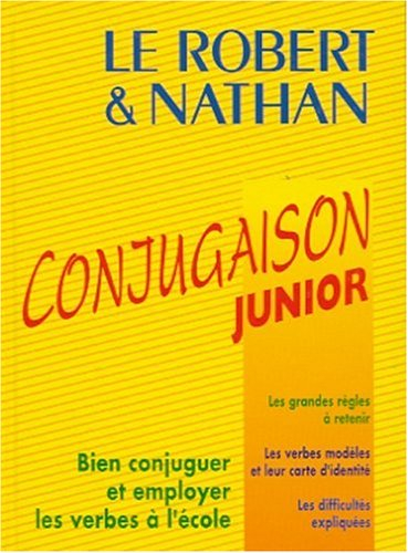 robert et nathan : conjugaison junior, 8-12 ans