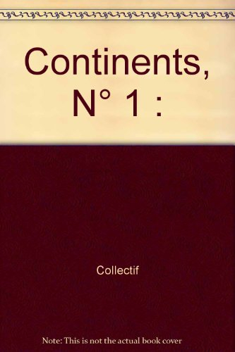 Riveneuve Continents, n° 1