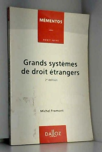 grands systèmes de droit étrangers