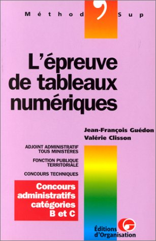 L'épreuve de tableaux numériques