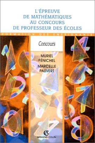 epreuve de maths au crpe 2ed    (ancienne edition)