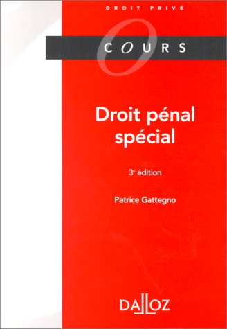 Droit pénal spécial