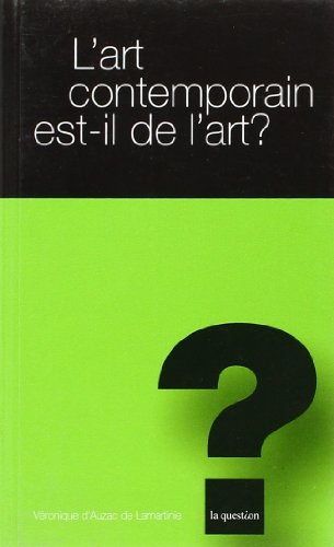 L'art contemporain est-il de l'art ?