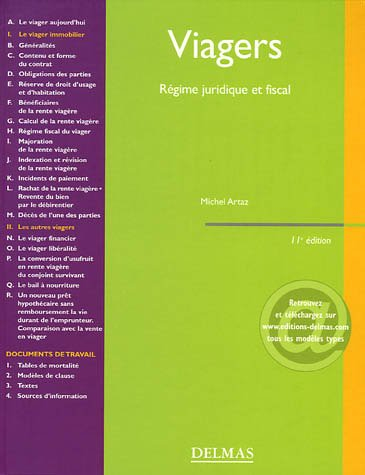 Viager : régimes juridique et fiscal